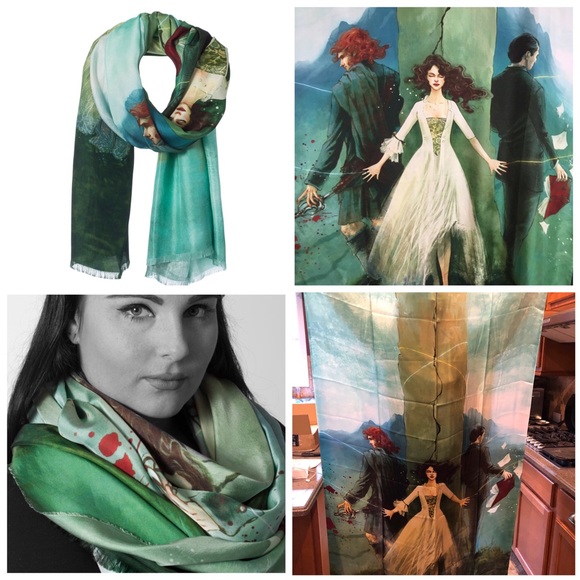 Outlander XL Ltd Edition Imported Silk Scarf - Picture 4 of 4